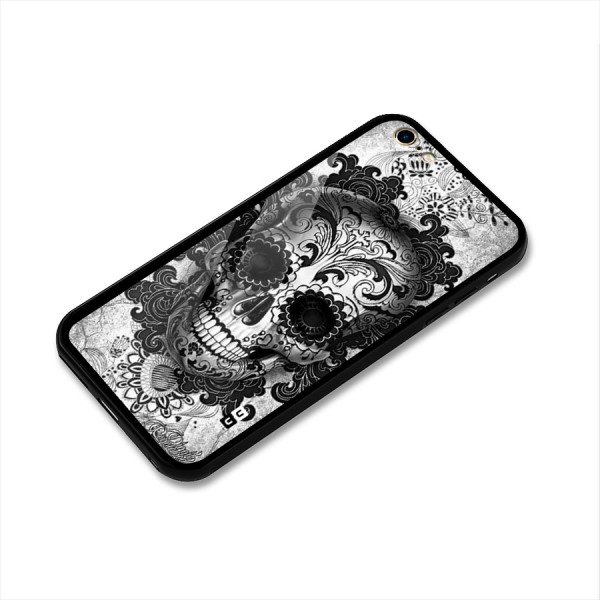 Floral Ghost Glass Back Case for iPhone 6 Plus 6S Plus