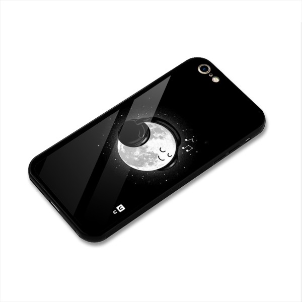 Music World Enjoying Glass Back Case for iPhone 6 Plus 6S Plus