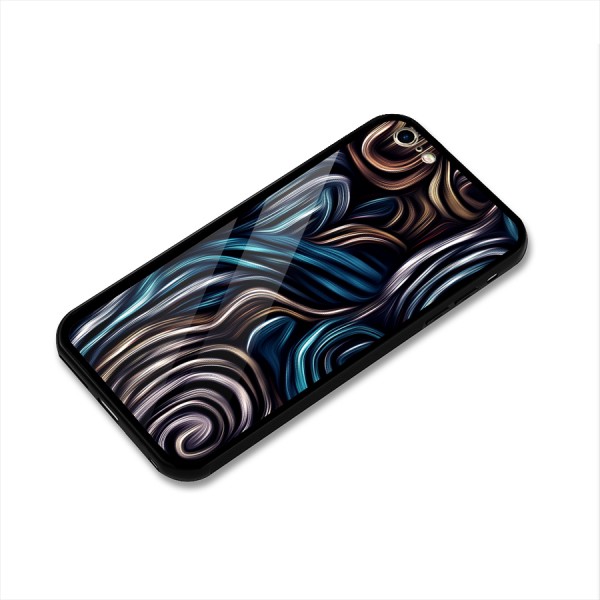 Oil Paint Artwork Glass Back Case for iPhone 6 Plus 6S Plus