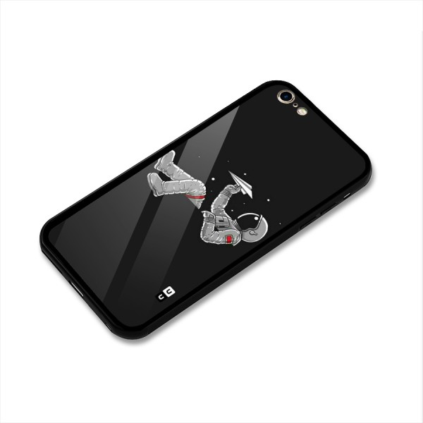 Spaceman Flying Glass Back Case for iPhone 6 Plus 6S Plus