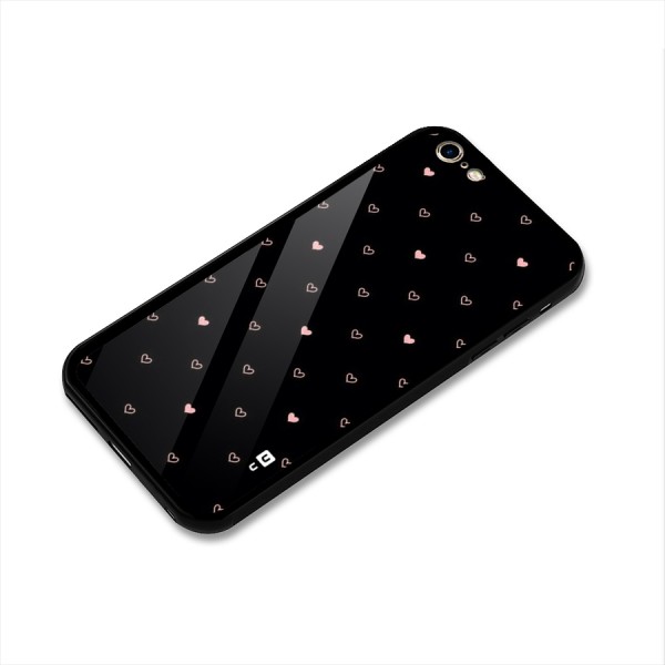 Tiny Little Pink Pattern Glass Back Case for iPhone 6 Plus 6S Plus