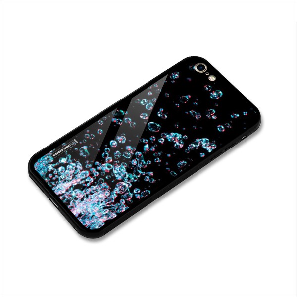 Water Droplets Glass Back Case for iPhone 6 Plus 6S Plus