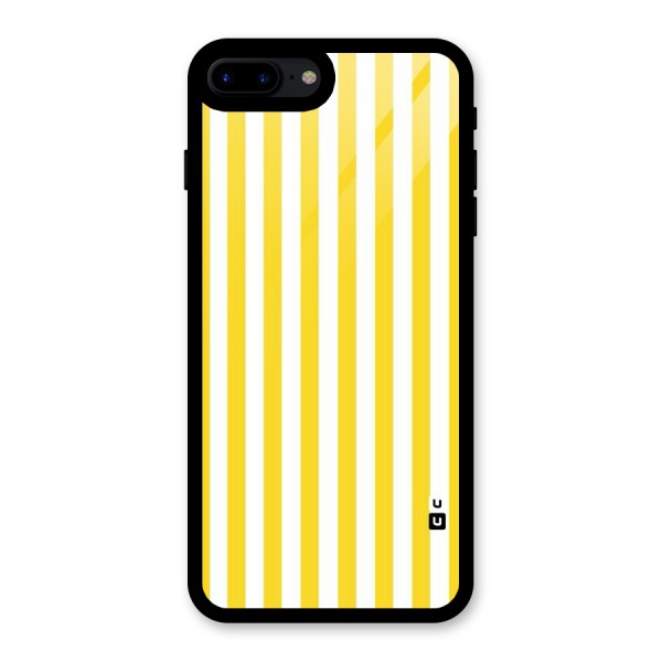 Beauty Color Stripes Glass Back Case for iPhone 7 Plus