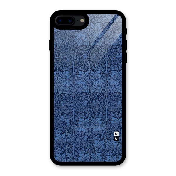 Carving Design Glass Back Case for iPhone 7 Plus