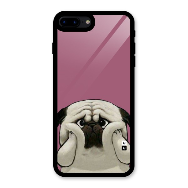 Chubby Doggo Glass Back Case for iPhone 7 Plus