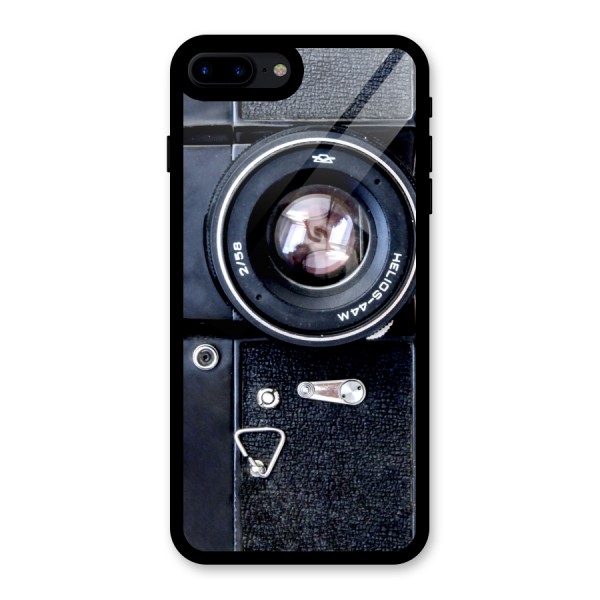 Classic Camera Glass Back Case for iPhone 7 Plus