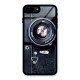 Classic Camera Glass Back Case for iPhone 7 Plus