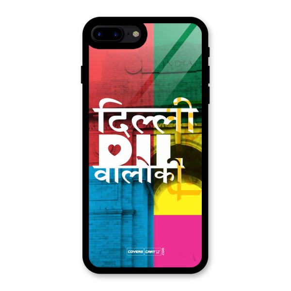 Delhi Citystyle Glass Back Case for iPhone 7 Plus