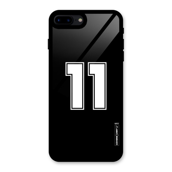 Number 11 Glass Back Case for iPhone 7 Plus
