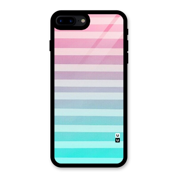 Pastel Ombre Glass Back Case for iPhone 7 Plus