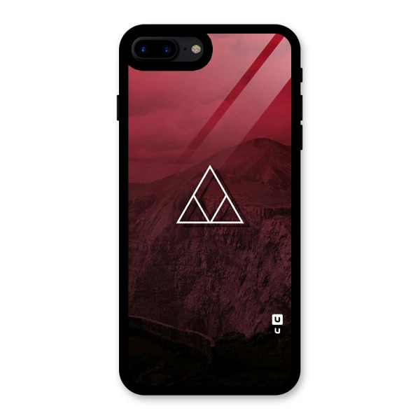 Red Hills Glass Back Case for iPhone 7 Plus