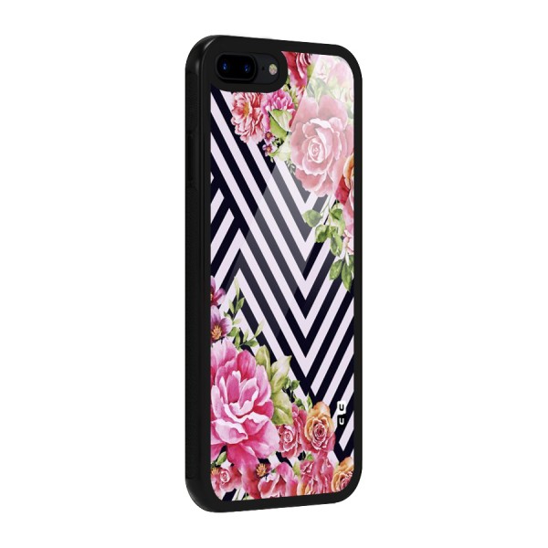 Bloom Zig Zag Glass Back Case for iPhone 7 Plus