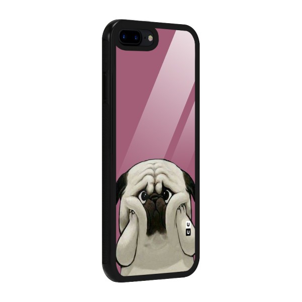 Chubby Doggo Glass Back Case for iPhone 7 Plus