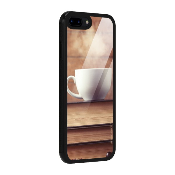 Coffee And Bookworm Glass Back Case for iPhone 7 Plus