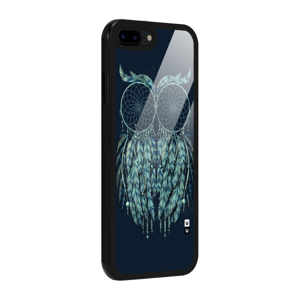 Dreamy Owl Catcher Glass Back Case for iPhone 7 Plus