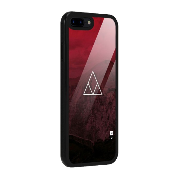 Red Hills Glass Back Case for iPhone 7 Plus