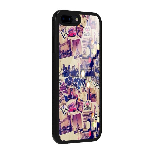 Travel Pictures Glass Back Case for iPhone 7 Plus