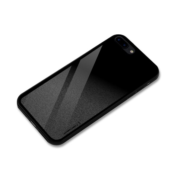 Black Grey Noise Fusion Glass Back Case for iPhone 7 Plus