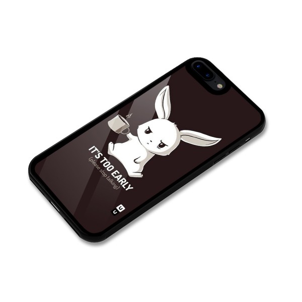 Bunny Early Glass Back Case for iPhone 7 Plus