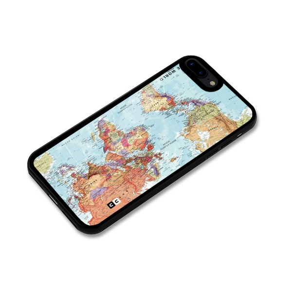 Lets Travel The World Glass Back Case for iPhone 7 Plus