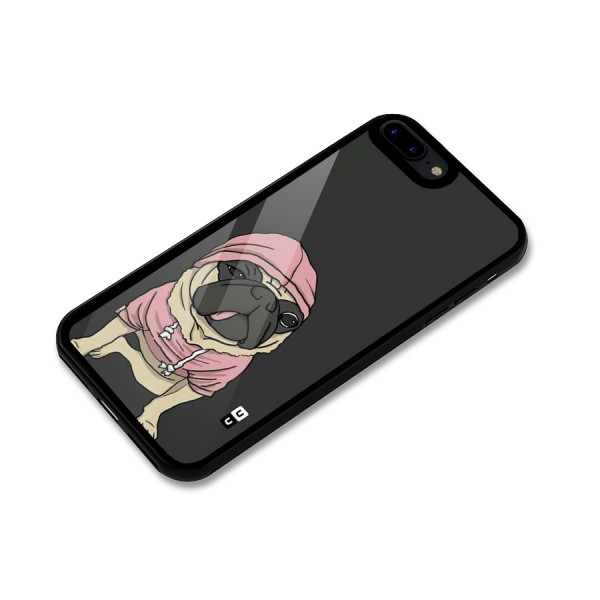 Pug Swag Glass Back Case for iPhone 7 Plus