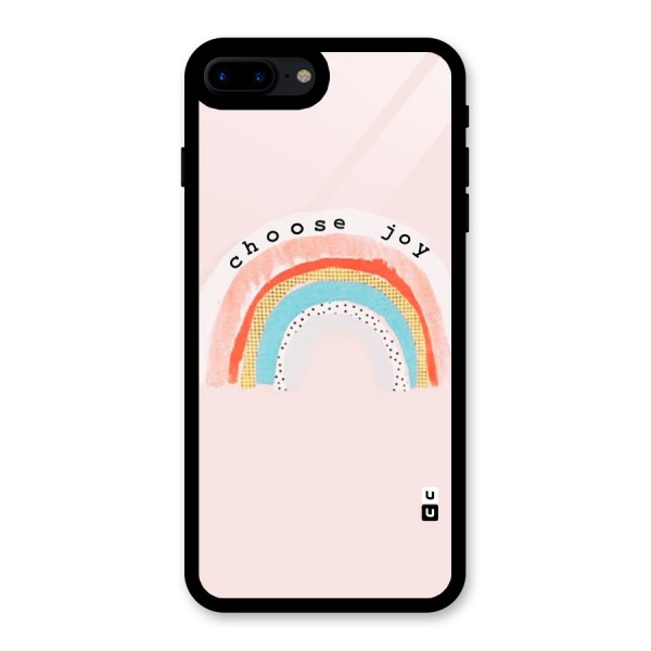 Choose Joy Glass Back Case for iPhone 8 Plus