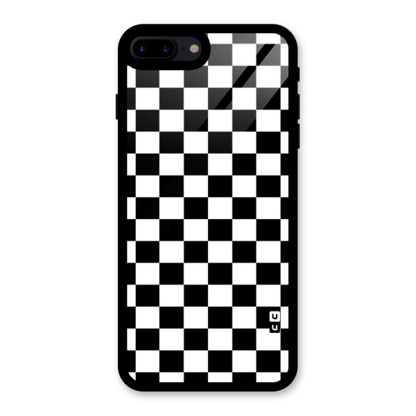 Classic Check Glass Back Case for iPhone 8 Plus