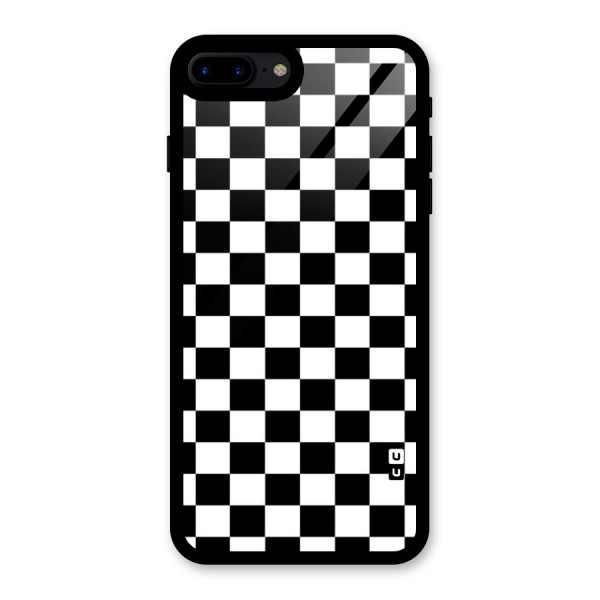 Classic Check Glass Back Case for iPhone 8 Plus