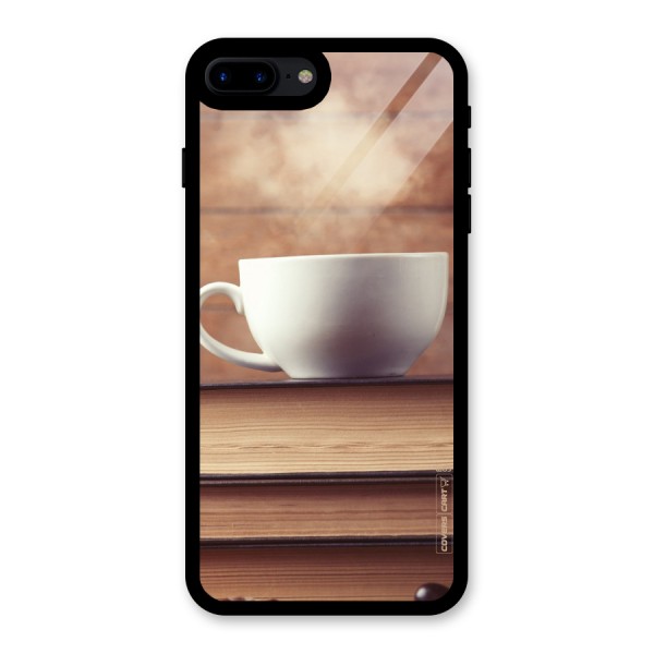 Coffee And Bookworm Glass Back Case for iPhone 8 Plus