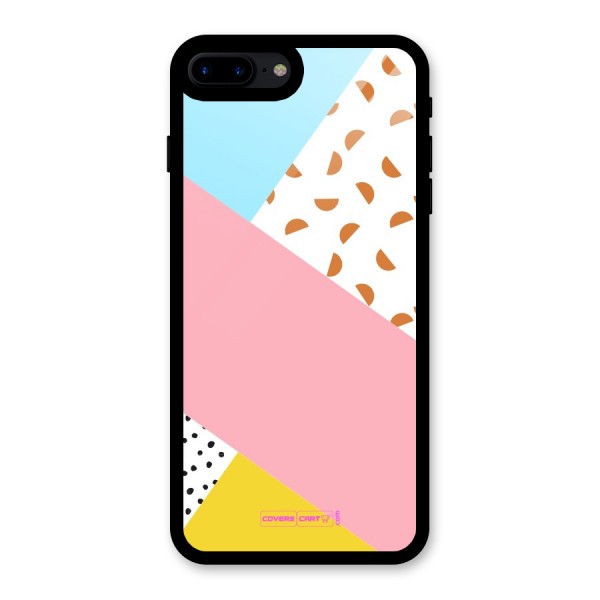 Colorful Abstract Glass Back Case for iPhone 8 Plus