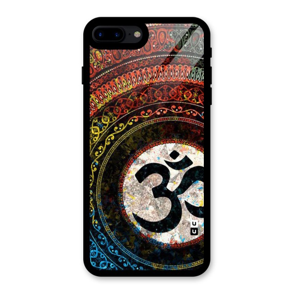 Culture Om Design Glass Back Case for iPhone 8 Plus