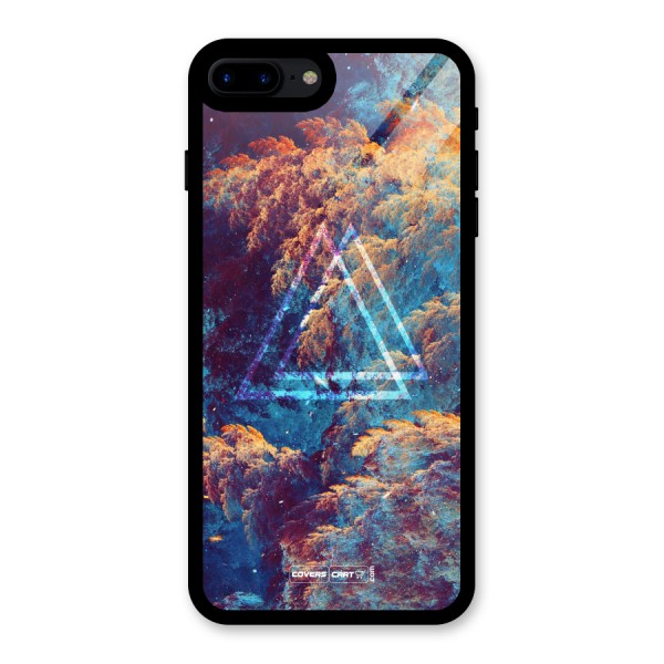 Galaxy Fuse Glass Back Case for iPhone 8 Plus