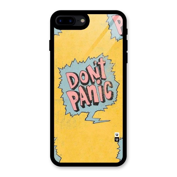 No Panic Glass Back Case for iPhone 8 Plus