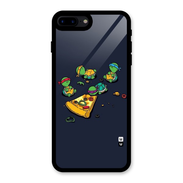 Pizza Overload Glass Back Case for iPhone 8 Plus