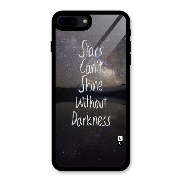 Stars Shine Glass Back Case for iPhone 8 Plus