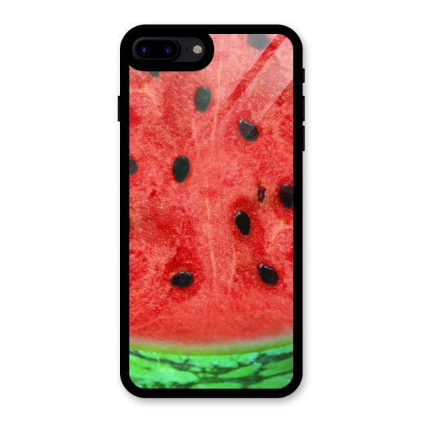 Watermelon Design Glass Back Case for iPhone 8 Plus