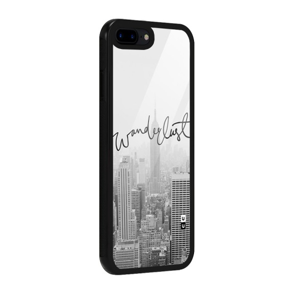 City Wanderlust Monochrome Glass Back Case for iPhone 8 Plus