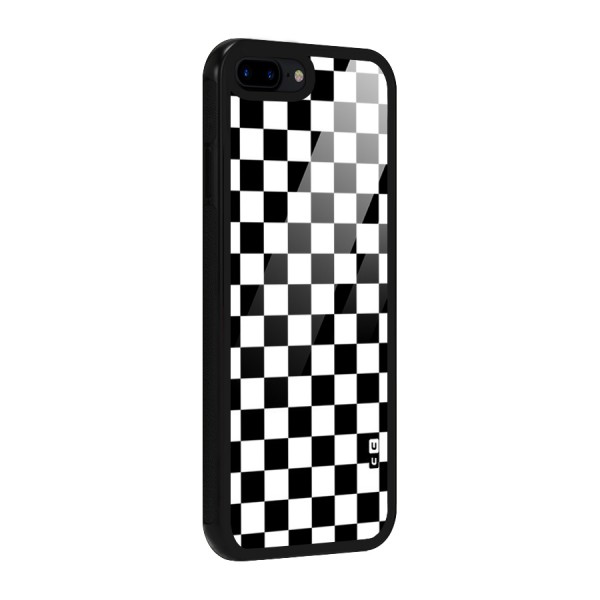Classic Check Glass Back Case for iPhone 8 Plus