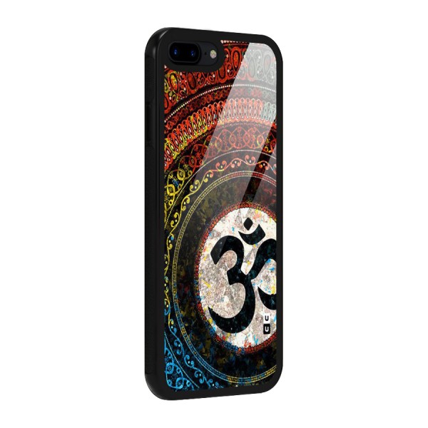 Culture Om Design Glass Back Case for iPhone 8 Plus