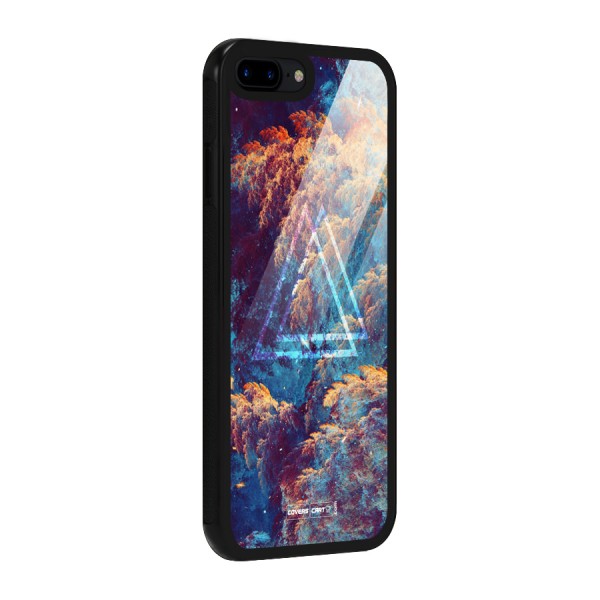 Galaxy Fuse Glass Back Case for iPhone 8 Plus