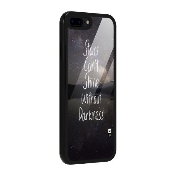 Stars Shine Glass Back Case for iPhone 8 Plus