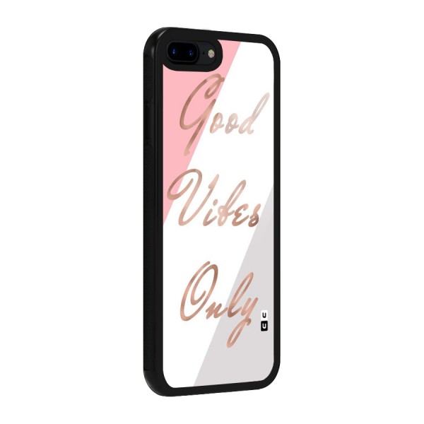 Vibes Classic Stripes Glass Back Case for iPhone 8 Plus