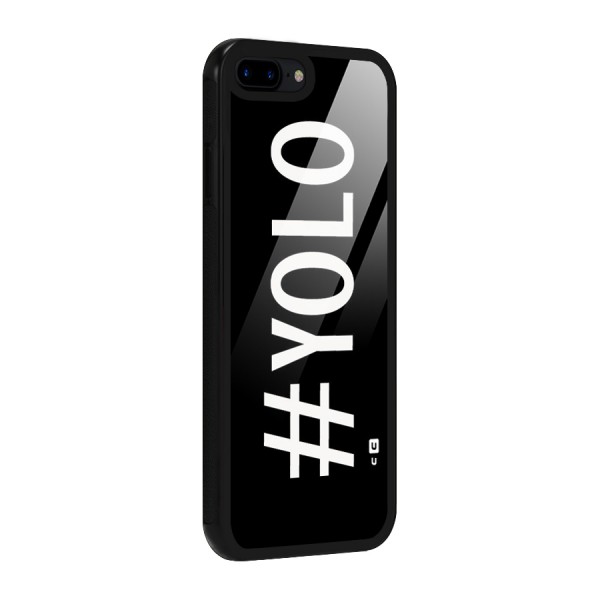 Yolo Glass Back Case for iPhone 8 Plus