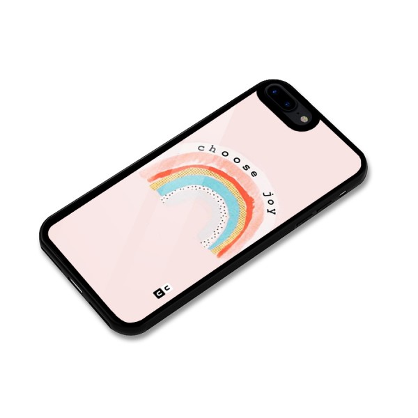 Choose Joy Glass Back Case for iPhone 8 Plus