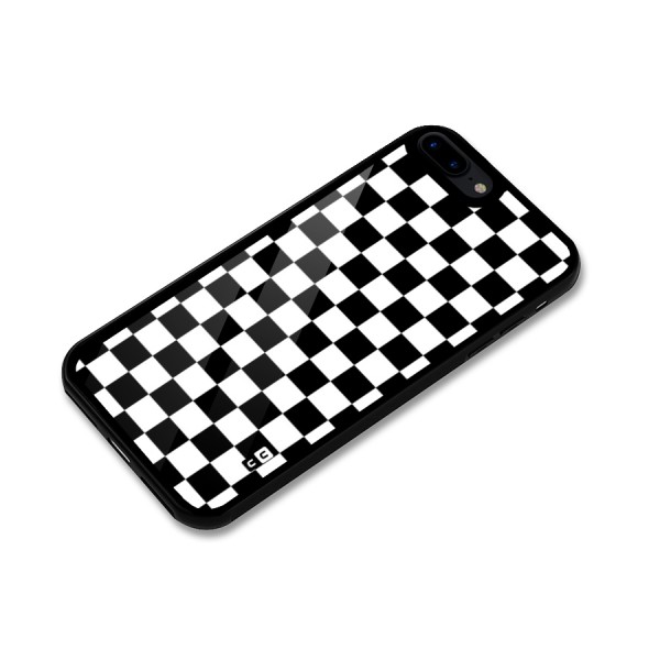 Classic Check Glass Back Case for iPhone 8 Plus