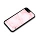 Pink Marble Print Glass Back Case for iPhone 8 Plus