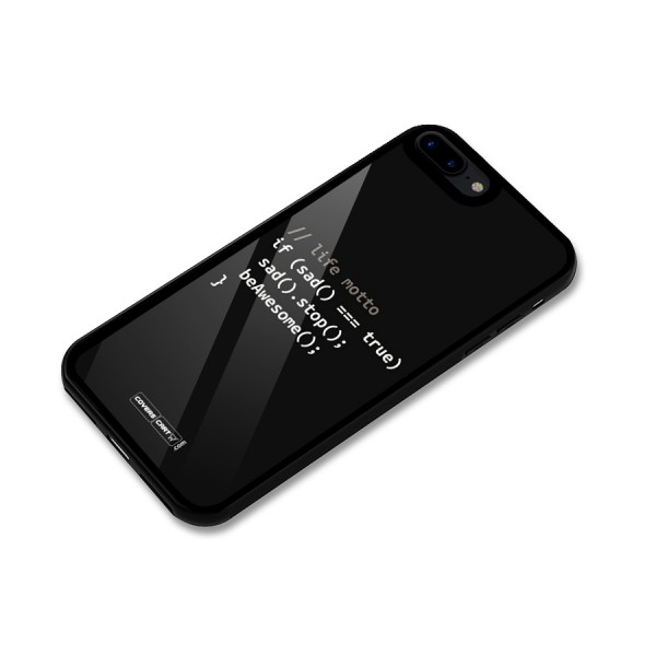 Programmers Life Glass Back Case for iPhone 8 Plus