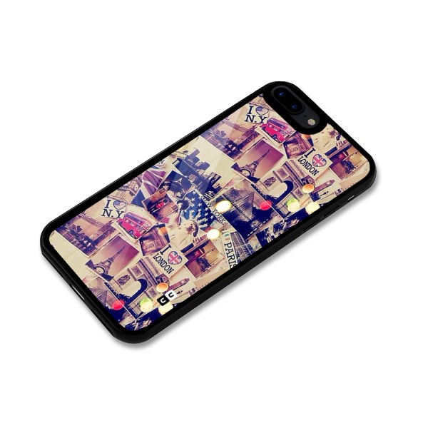 Travel Pictures Glass Back Case for iPhone 8 Plus