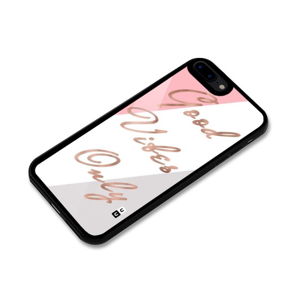 Vibes Classic Stripes Glass Back Case for iPhone 8 Plus