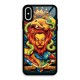 Animal Art Glass Back Case for iPhone X